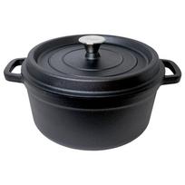 zyle puodai - Zyle Ketaus puodas ZY128KI, Juodas (Black), 6 l, Ø28 cm - 2 nuotrauka
