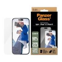 screen protector iphone 16 - PanzerGlass "Screen Protector iPhone 16" Classic Fit - 2 nuotrauka