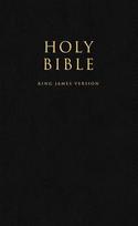 versanto - Biblija arba Šventasis Raštas, Karaliaus Jokūbo vertimas (KJV), juodas (Black) viršelis - 2 nuotrauka