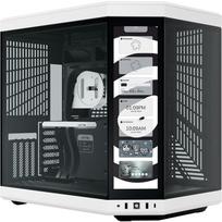 hyte y70 black - Hyte Y70 Touch Infinite Midi Tower Juoda/Balta (Black/White) - 1 nuotrauka
