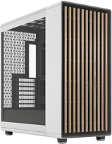 fractal design north - Fractal Design North XL Baltas (Chalk) TG Clear ATX - 3 nuotrauka