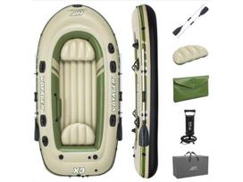 pripuciama baidare - Bestway Voyager X3, 294 x 137 cm, 3 asmenų pripučiamas pontonas su irklais 65164 - 1 nuotrauka