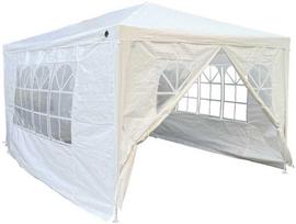 Sodo paviljono palapinė SASKA GARDEN 3x4x2,5 m, balta (White)