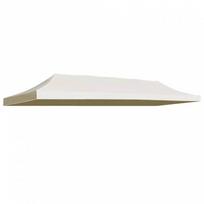 vidaXL Proginės palapinės stogas, kreminė (Cream), 3x6 m