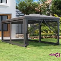 vidaXL Proginė palapinė su 6 sienomis, antracito (Anthracite), 3x6 m
