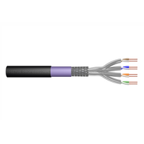 Digitus DK-1741-VH-1-OD lauko montavimo kabelis Juodas (Black) 100 m Cat7 S/FTP