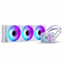 120mm liquid cooler - Phanteks Glacier One 360M25 Gen2 DRGB AiO Aušinimas - 360 mm, Baltas (White) - 1 nuotrauka