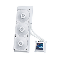 360 vandens ausintuvas - Lian Li HydroShift LCD 360S Balta (White) - 1 nuotrauka