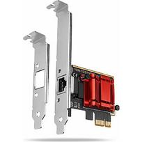 pci express kabelis - Axagon PCEE-G25 PCI-Express tinklo plokštė 2.5 Gbit/s su PXE palaikymu - 1 nuotrauka