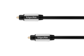 Kruger&Matz Optinis kabelis toslink-toslink 0.5m