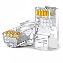Ugreen NW120 Kištukas RJ45 (8P8C) CAT6 UTP 100vnt (Permatomas)