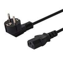 angled c13 - Savio CL-182 Maitinimo kabelis CEE 7/7 (E/F) – IEC C13 10m - 2 nuotrauka