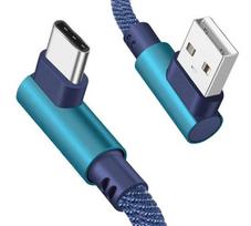 usb c kampinis - Hertz Kampinis USB į USB-C laidas Juodas (Black) - 2 nuotrauka