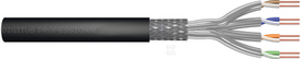 cat 7 100m - Digitus Outdoor Dry Installation Cable cat.7 S/FTP 100m Juodas (Black) - 1 nuotrauka
