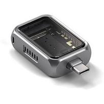 adapter ssd usb - Satechi ST-E2230M Mini NVMe SSD korpusas - USB-C adapteris NVME SSD diskui 2230 (pilka) - 2 nuotrauka