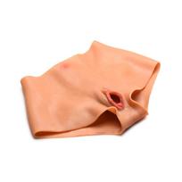 vagina realistic - XR Brands Pussy Panties - Silikoninės vaginos ir užpakalinės kelnaitės M - 2 nuotrauka
