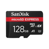 microsd express - Atminties kortelė SanDisk Express 128GB microSDXC UHS-I C10 U3 - 1 nuotrauka