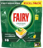 fairy platinum - Indaplovių kapsulės Fairy All in One Lemon, 116 vnt. - 2 nuotrauka