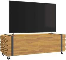 kavos staliukai medzio - vidaXL Kavos staliukas Tiko (Teak), 110 cm x 45 cm x 35 cm - 1 nuotrauka