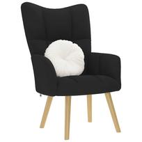 vidaXL Poilsio kėdė, juoda (Black)
