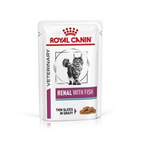 Royal Canin Renal Feline Fish 85 g konservai katėms, sergančioms lėtiniu inkstų nepakankamumu