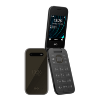 hmd flip - HMD 2660 Flip 4G TA-1711 DS Juodas (Black) - 2 nuotrauka