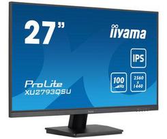 27 coliu monitorius 1440 - Iiyama ProLite XU2793QSU-B6 27", IPS, 2560x1440, 100Hz, Juodas (Black) - 4 nuotrauka