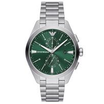 emporio armani laikrodis vyrams - EMPORIO ARMANI CLAUDIO AR11480 Vyriškas laikrodis 43 mm Sidabrinis (Silver) - 3 nuotrauka