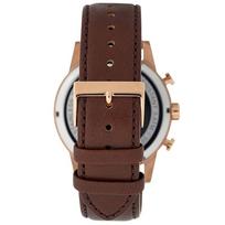 laikrodziai vyrams hugo - Hugo Boss 1513496 Navigator Rudas odinis (Brown Leather) - 3 nuotrauka