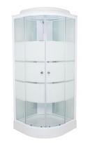 duso kabinos 80x80 - Dušo kabina Ocean Gema 80 Baltas (White), 80x80x215 cm - 2 nuotrauka