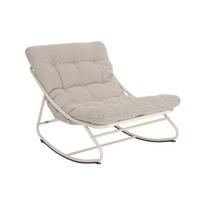 Supama kėdė Home4you Samba, šviesiai pilka (Light Grey)