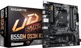 b550m - Gigabyte B550M DS3H R2 Micro ATX - 2 nuotrauka