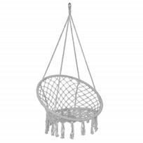 pakabinami lauko kreslai - Pakabinamas lauko krėslas Springos SPR0040, pilkas (Gray) - 1 nuotrauka