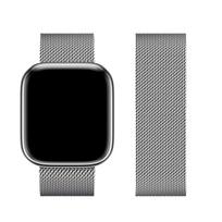 apple watch stainless - Forcell F-DESIGN FA03 magnetinė stainless steel apyrankė skirta Apple Watch 38/40/41 mm Sidabrinė (Silver) - 2 nuotrauka