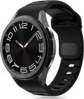galaxy watch 7 - Tech-Protect watch strap Silicone Line Samsung Galaxy Watch 4/5/5 Pro/6/7/FE, juodas (Black) - 2 nuotrauka