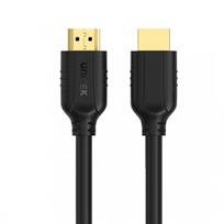 hdmi laidas 2m - UNITEK HDMI CABLE 2.0 4K60HZ,FLAT, 2M, C11063BK-2M - 1 nuotrauka