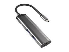 type 2 kabels - NATEC Fowler Slim Vielinis USB 3.2 Gen 1 (3.1 Gen 1) Type-C Juoda, Chromas - 2 nuotrauka
