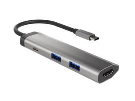type 2 kabels - NATEC Fowler Slim Vielinis USB 3.2 Gen 1 (3.1 Gen 1) Type-C Juoda, Chromas - 3 nuotrauka