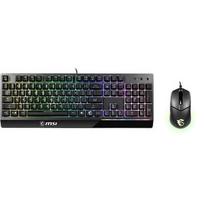 gaming keyboard msi - MSI VIGOR GK30 Gaming Keyboard US + Clutch GM11 Gaming Optical Mouse - 1 nuotrauka