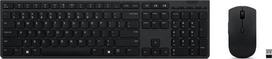 lenovo professional wireless klaviatura - Lenovo Professional Wireless Rechargeable Keyboard and Mouse Combo US Euro Grey - 2 nuotrauka
