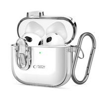 apple airpods 4 case - Tech-Protect "Slim Hook Case for Apple AirPods 4" Skaidrus (Clear) - 1 nuotrauka