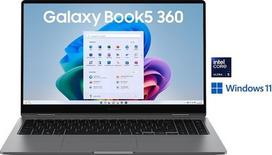 galaxy book5 - Samsung Galaxy Book5 360 15.6", Intel Ultra 5 226V, 32 GB, 512 GB, Pilka (Grey) - 1 nuotrauka