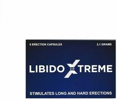 Morningstar Pharma Libido Extreme Dark Mėlyna 6 kapsulių maisto papildas hormonų pusiausvyrai ir erekcijai