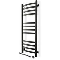 dziovintuvai gyvatukai - Elektrinis rankšluosčių džiovintuvas Navin Avalon, 480 x 1200 mm, juodas (Black) - 1 nuotrauka
