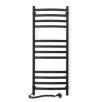 dziovintuvai gyvatukai - Elektrinis rankšluosčių džiovintuvas Navin Avalon, 480 x 1200 mm, juodas (Black) - 2 nuotrauka