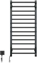 Elektrinis rankšluosčių džiovintuvas Navin Grandis, 480 x 1000 mm, juodas (Black), su laikmačiu