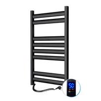 elektriniai gyvatukai juodas - Elektrinis rankšluosčių džiovintuvas Navin Elipse, 500 x 800 mm, juodas (Black) - 2 nuotrauka