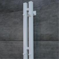 Elektrinis rankšluosčių džiovintuvas Navin Siluet Quadro, dešinė, 90 x 1200 mm, balta (White)