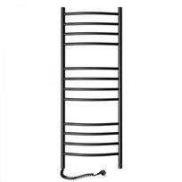 elektriniai gyvatukai - Elektrinis rankšluosčių džiovintuvas Navin Kamelia, 480 x 1200 mm, juodas (Black) - 1 nuotrauka