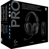 logitech ausin - Logitech G PRO X Wireless Black (Juodas) - 1 nuotrauka